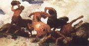 Arnold Bocklin Centaur Fight China oil painting reproduction